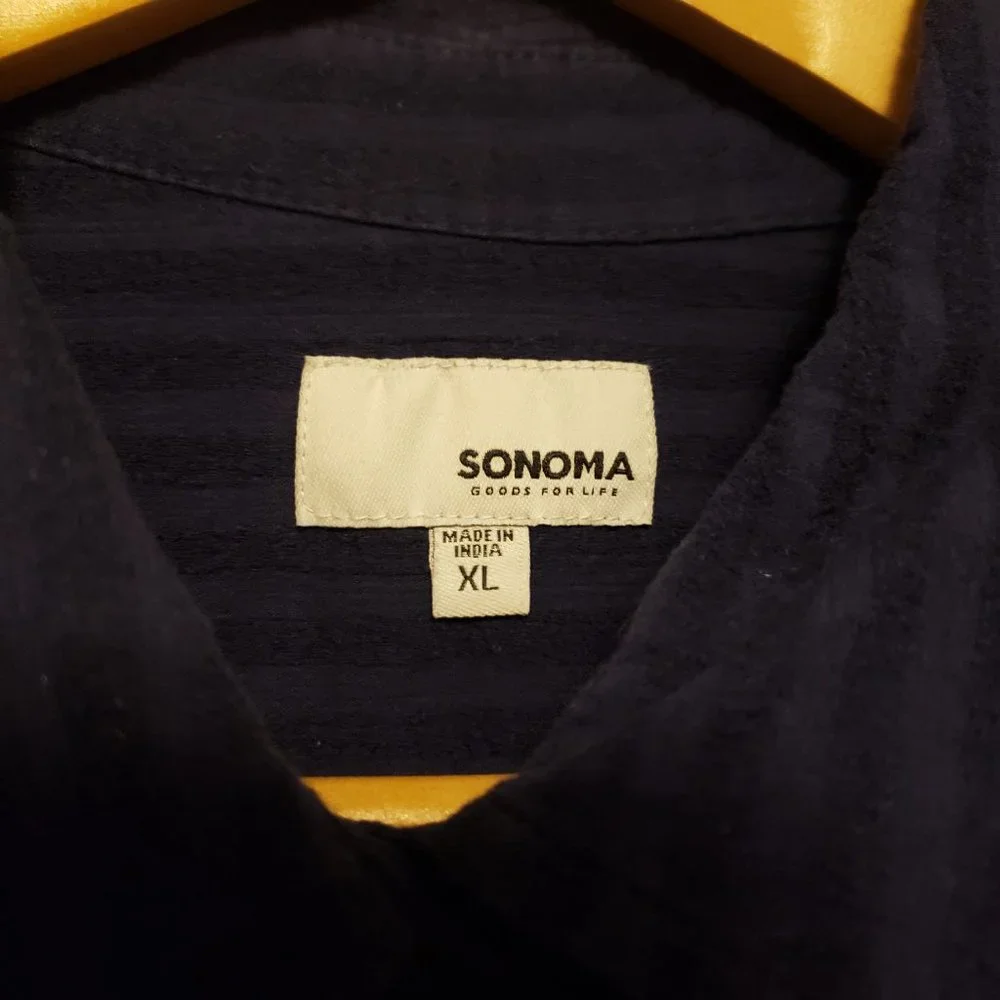 Sonoma button up with embroidered sleeves - Picture 3 of 4